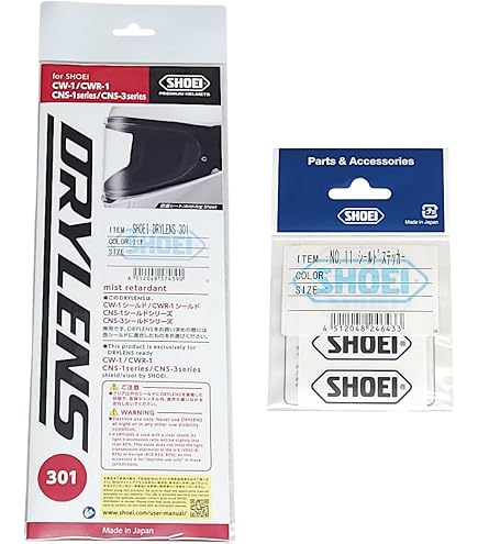 Amazon | Pinlock EVO インサート Shoei CNS-1/CW-1/CWR-1/RF-1200/RF